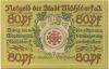 Mühldorf - Stadt - - 1.4.1922 - 80 Pfennig 