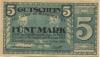 Mühlhausen - Stadt - 31.10.1918 - 1.2.1918 - 5 Mark 
