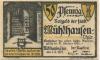 Mühlhausen - Stadt - 1.4.1921 - 31.10.1921 - 50 Pfennig 