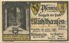 Mühlhausen - Stadt - 1.4.1921 - 31.10.1921 - 50 Pfennig 
