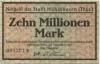 Mühlhausen - Stadt - 7.9.1923 - 10 Millionen Mark 