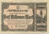 Mülheim - Stadt - 10.8.1923 - 5 Millionen Mark 