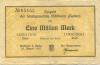 Müllheim - Stadt -  21.8.1923 - 1 Million Mark 