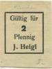 München - Heigl, J. - -- - 2 Pfennig 