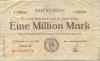München-Gladbach - Stadt - 14.8.1923 - 1 Million Mark 