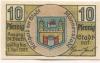 Münnerstadt - Stadt - 24.12.1920 - 1.1.1925 - 10 Pfennig 