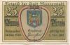 Münnerstadt - Stadt - 24.12.1920 - 1.1.1925 - 25 Pfennig 