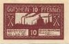 Nachterstedt (heute: Seeland) - Gemeinde - 1.6.1921 - 10 Pfennig 