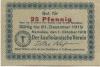 Namslau (heute: PL-Namyslow) - Kaufmännischer Verein - 1.10.1918 - 31.12.1919 - 25 Pfennig 
