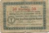 Namslau (heute: PL-Namyslow) - Kaufmännischer Verein - 1.10.1918 - 31.12.1919 - 50 Pfennig 