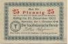 Namslau (heute: PL-Namyslow) - Kaufmännischer Verein - 1.10.1918 - 31.12.1920 - 25 Pfennig 