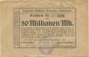 Nattheim - Gemeinde - 10.9.1923 - 15.11.1923 - 50 Millionen Mark 