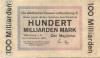 Naumburg - Stadt - 5.11.1923 - 100 Milliarden Mark 