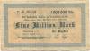 Naumburg - Stadt - 15.8.1923 - 1 Million Mark 