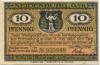 Neidenburg (heute: PL-Nidzica) - Stadt - 22.9.1920 - 10 Pfennig 