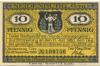 Neidenburg (heute: PL-Nidzica) - Stadt - 22.9.1920 - 10 Pfennig 