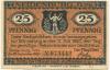 Neidenburg (heute: PL-Nidzica) - Stadt - 22.9.1920 - 25 Pfennig 