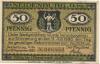 Neidenburg (heute: PL-Nidzica) - Stadt - 22.9.1920 - 50 Pfennig 
