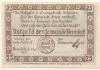 Neinstedt (heute: Thale) - Gemeinde - 1.7.1921 - 25 Pfennig 
