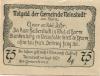 Neinstedt (heute: Thale) - Gemeinde - September 1921 - 75 Pfennig 