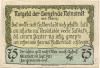 Neinstedt (heute: Thale) - Gemeinde - September 1921 - 75 Pfennig 