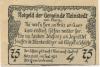 Neinstedt (heute: Thale) - Gemeinde - September 1921 - 75 Pfennig 