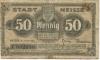 Neiße (heute: PL-Nysa) - Stadt - 1919 - 50 Pfennig 