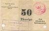 Neiße (heute: PL-Nysa) - Offizier-Gefangenenlager - (- September 1917) - 50 Pfennig