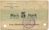 Neiße (heute: PL-Nysa) - Offizier-Gefangenenlager - (- September 1917) - 5 Mark