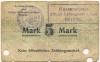 Neiße (heute: PL-Nysa) - Offizier-Gefangenenlager - (- September 1917) - 5 Mark