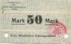 Neiße (heute: PL-Nysa) - Offizier-Gefangenenlager - (- September 1917) - 50 Mark
