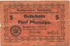 Nesselwang - Marktgemeinde - 1.7.1917 - 5 Pfennig 