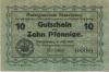 Nesselwang - Marktgemeinde - 1.7.1917 - 10 Pfennig 