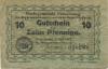 Nesselwang - Marktgemeinde - 1.7.1917 - 10 Pfennig 