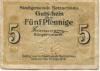 Netzschkau - Stadt - - 31.12.1918 - 5 Pfennig 