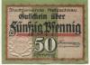 Netzschkau - Stadt - - 31.12.1919 - 50 Pfennig 