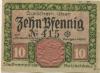 Netzschkau - Stadt - - 31.12.1921 - 10 Pfennig 