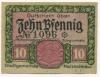 Netzschkau - Stadt - - 31.12.1921 - 10 Pfennig 
