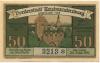 Neubrandenburg - Stadt - 2.7.1921 - 30.6.1922 - 50 Pfennig 