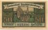 Neubrandenburg - Stadt - 2.7.1921 - 30.6.1922 - 50 Pfennig 