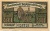 Neubrandenburg - Stadt - 2.7.1921 - 30.6.1922 - 50 Pfennig 