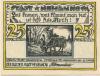 Neubukow - Stadt - 31.5.1922 - 25 Pfennig 