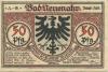 Neuenahr (Bad) - Kurdirektion - 1.3.1922 - 50 Pfennig 
