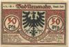 Neuenahr (Bad) - Kurdirektion - 1.3.1922 - 50 Pfennig 