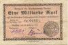 Neuffen - Stadt - 29.10.1923 - 1 Milliarde Mark 