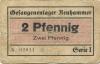 Neuhammer (heute: PL-Swietoszow) - Gefangenenlager - -- - 2 Pfennig 