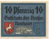 Neuhaus - Kreis - Februar 1921 - 31.12.1922 - 10 Pfennig 