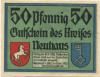Neuhaus - Kreis - Februar 1921 - 31.12.1922 - 50 Pfennig 
