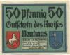 Neuhaus - Kreis - Februar 1921 - 31.12.1922 - 50 Pfennig 