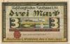 Neuhaus (heute: Paderborn) - Gemeinde - 1.11.1921 - 3 Mark 